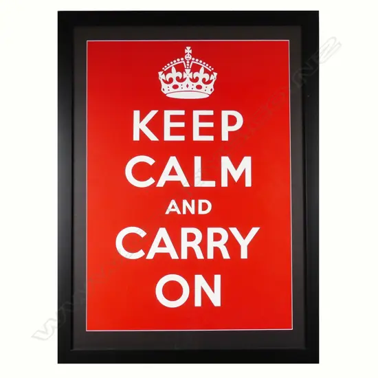 'Keep Calm and Carry On'
