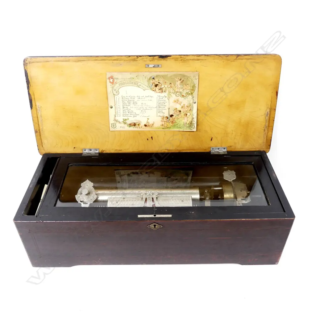 A Swiss Mermod Frerès music box Image 1++