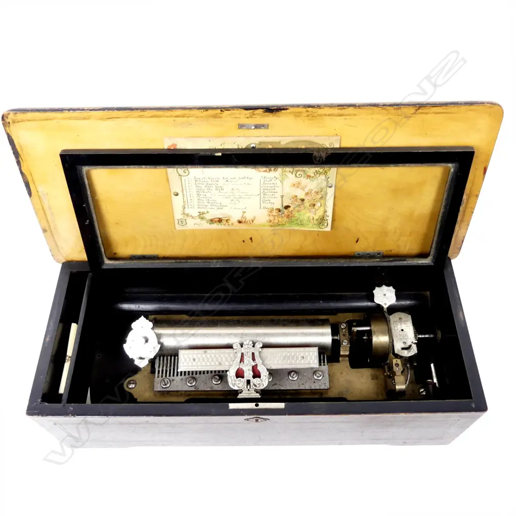 A Swiss Mermod Frerès music box Image 1++