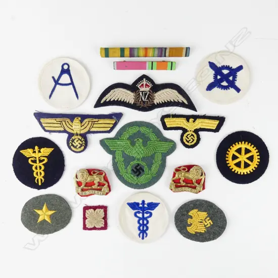 Nazi Ordnungspolezei shoulder patch
