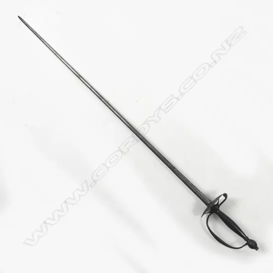 An all steel rapier