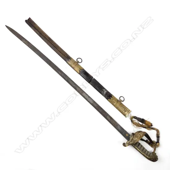 A 1827 Pattern British Naval Officer’s Sword