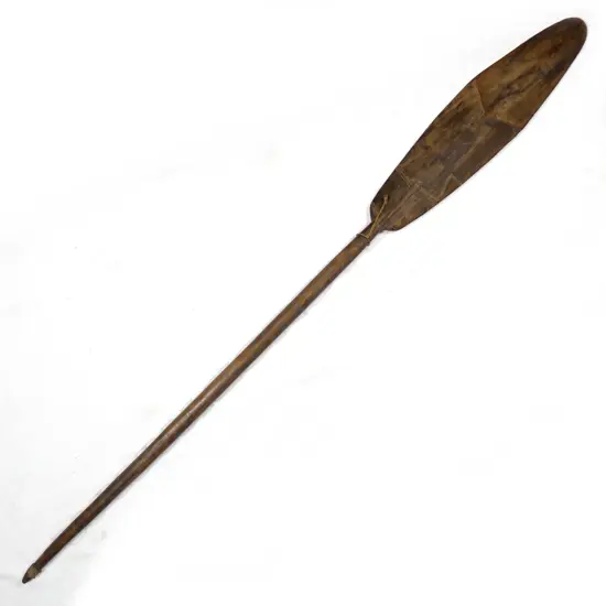 A New Guinea canoe paddle