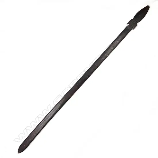 A wooden club
