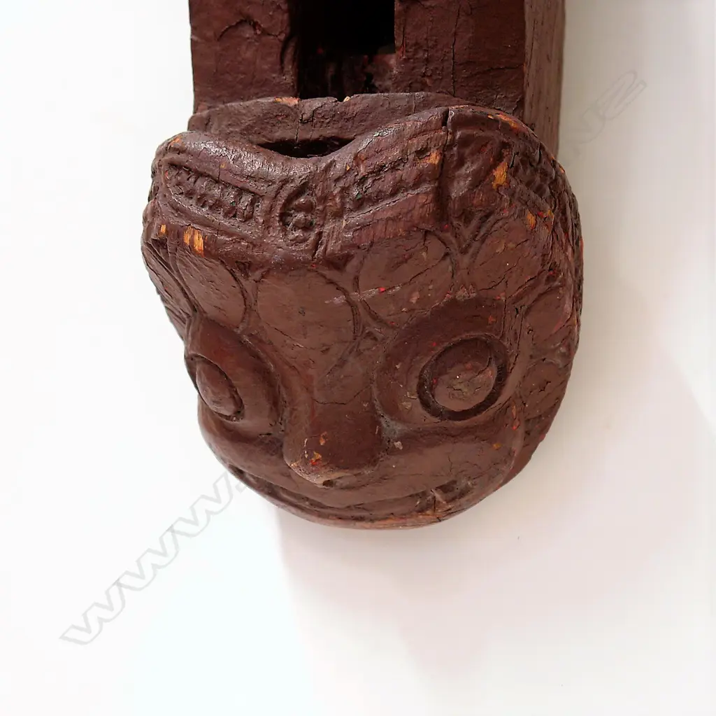 19thC Maori tekoteko figure Image 1++