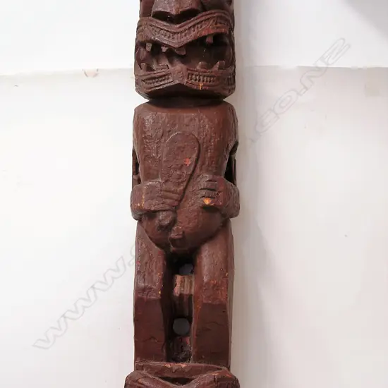 19thC Maori tekoteko figure