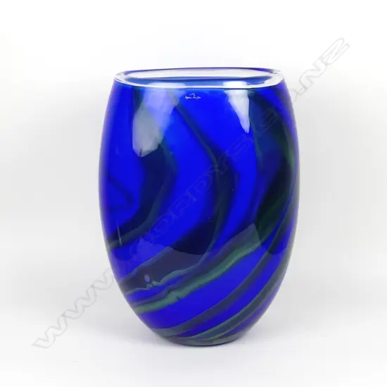 A very large Hoglund glass vase
