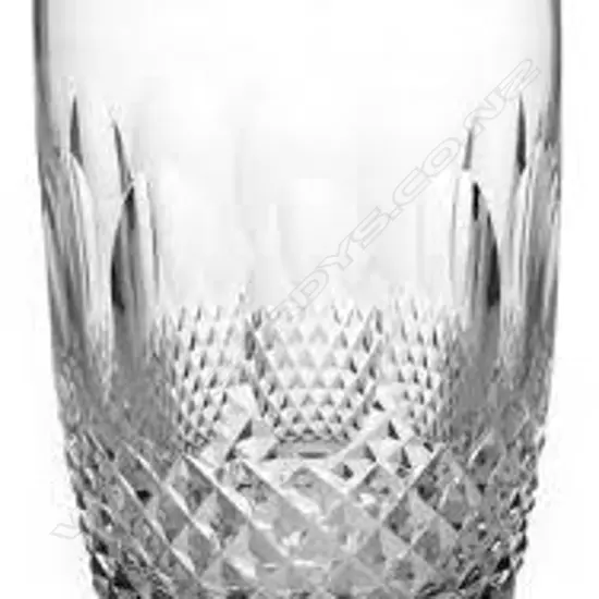 Six Waterford 'Colleen' pattern whisky tumblers