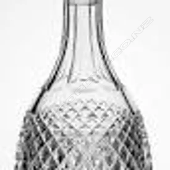 A Waterford 'Colleen' pattern decanter