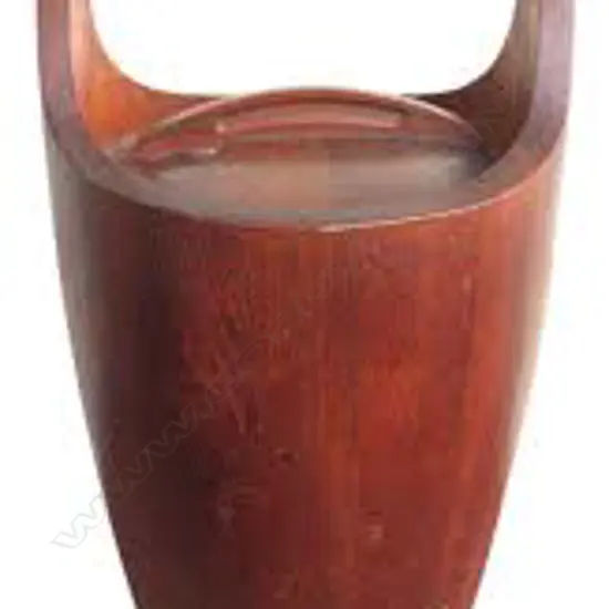 A Danish teak ice bucket