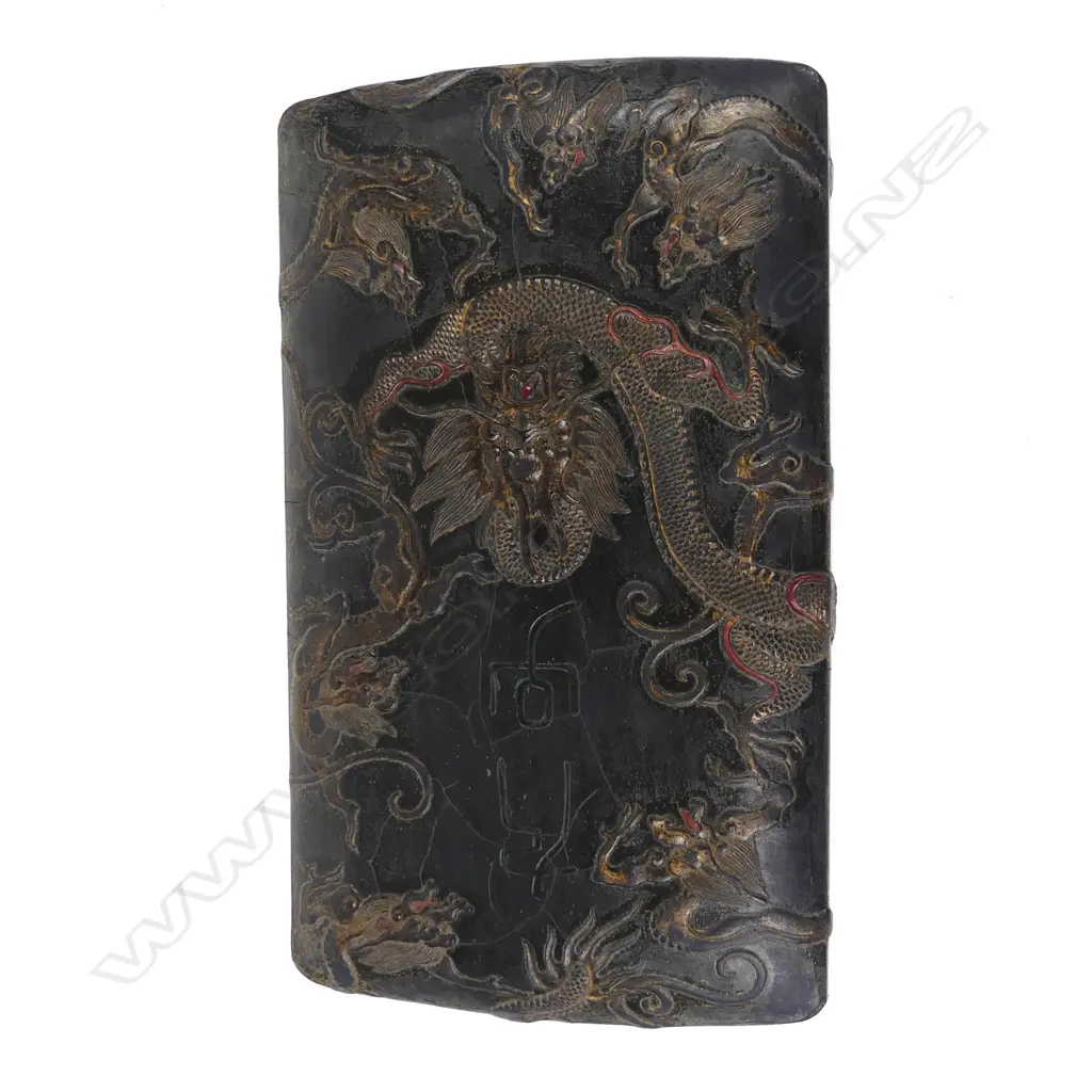 A Chinese Qing period ink cake Image 1++
