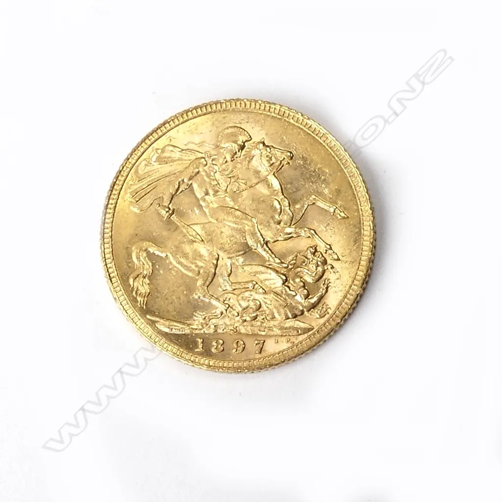 A Victorian gold sovereign Image 1++