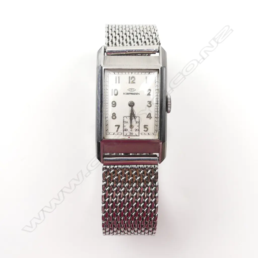 A c.1937 I.W.C. gent's wristwatch Image 1++
