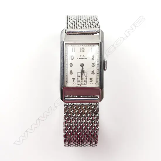 A c.1937 I.W.C. gent's wristwatch