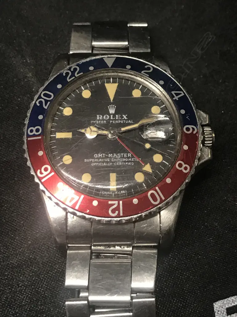 A Rolex Oyster Perpetual GMT-Master 'Pepsi' bezel 'Superlative Chronometer' wristwatch Image 1++