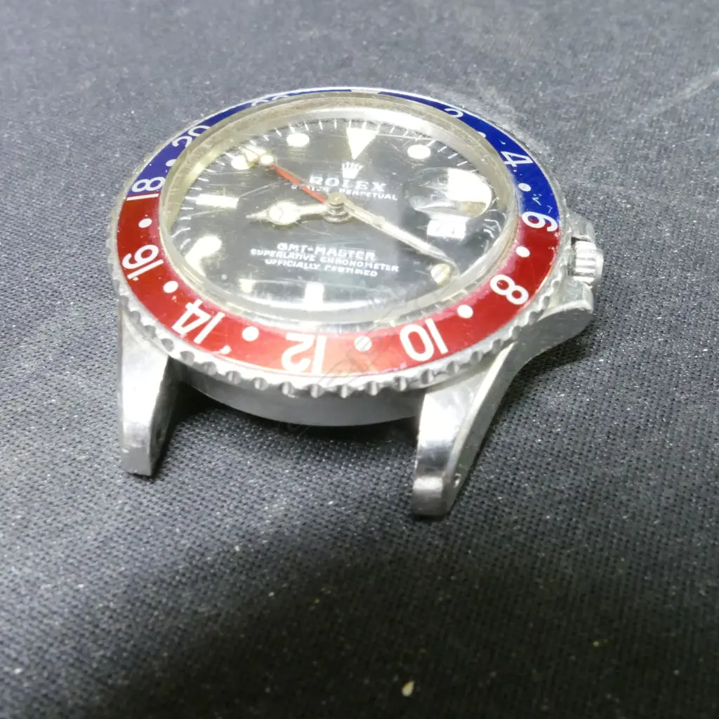 A Rolex Oyster Perpetual GMT-Master 'Pepsi' bezel 'Superlative Chronometer' wristwatch Image 1++