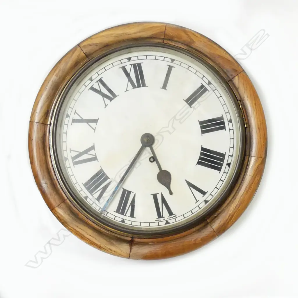 An early 20thC 'railway' clock Image 1++