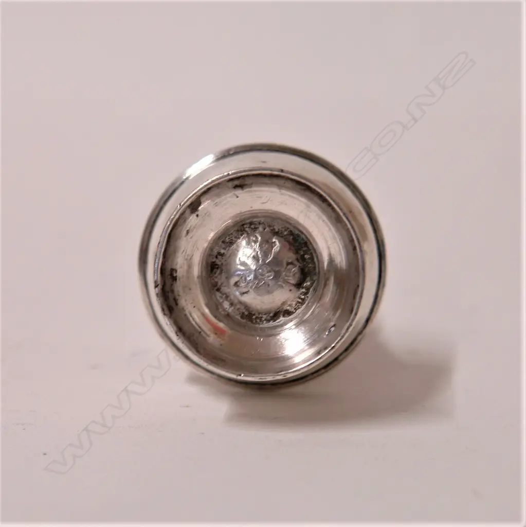 A George II silver baluster pepperette Image 1++