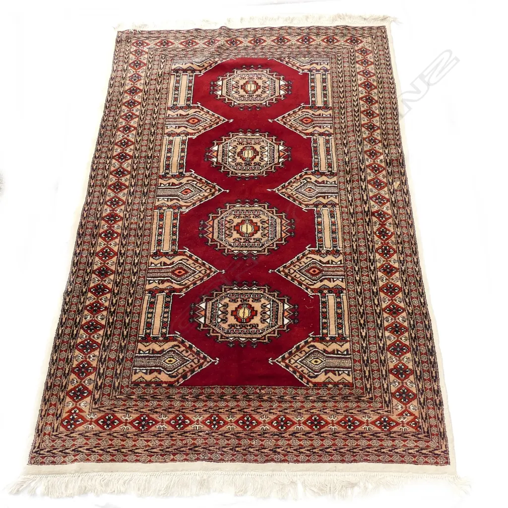 A hand knotted Persian Bukhara Image 1++