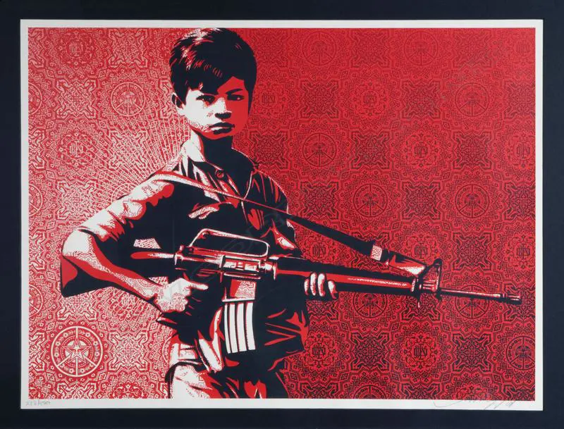 Shepard Fairey (USA b.1970) Image 1++