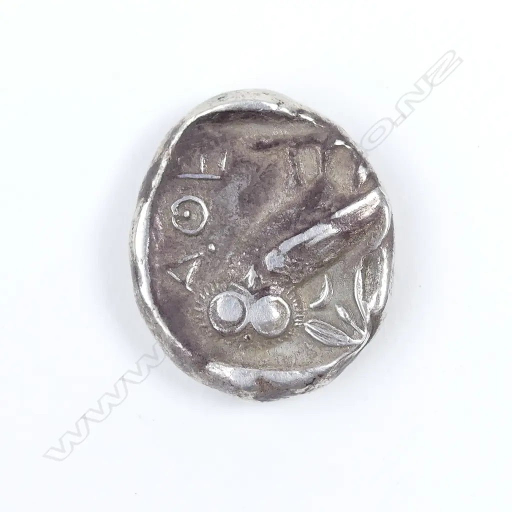 An ancient Greece Athens 'Tetradrachm' silver coin Image 1++