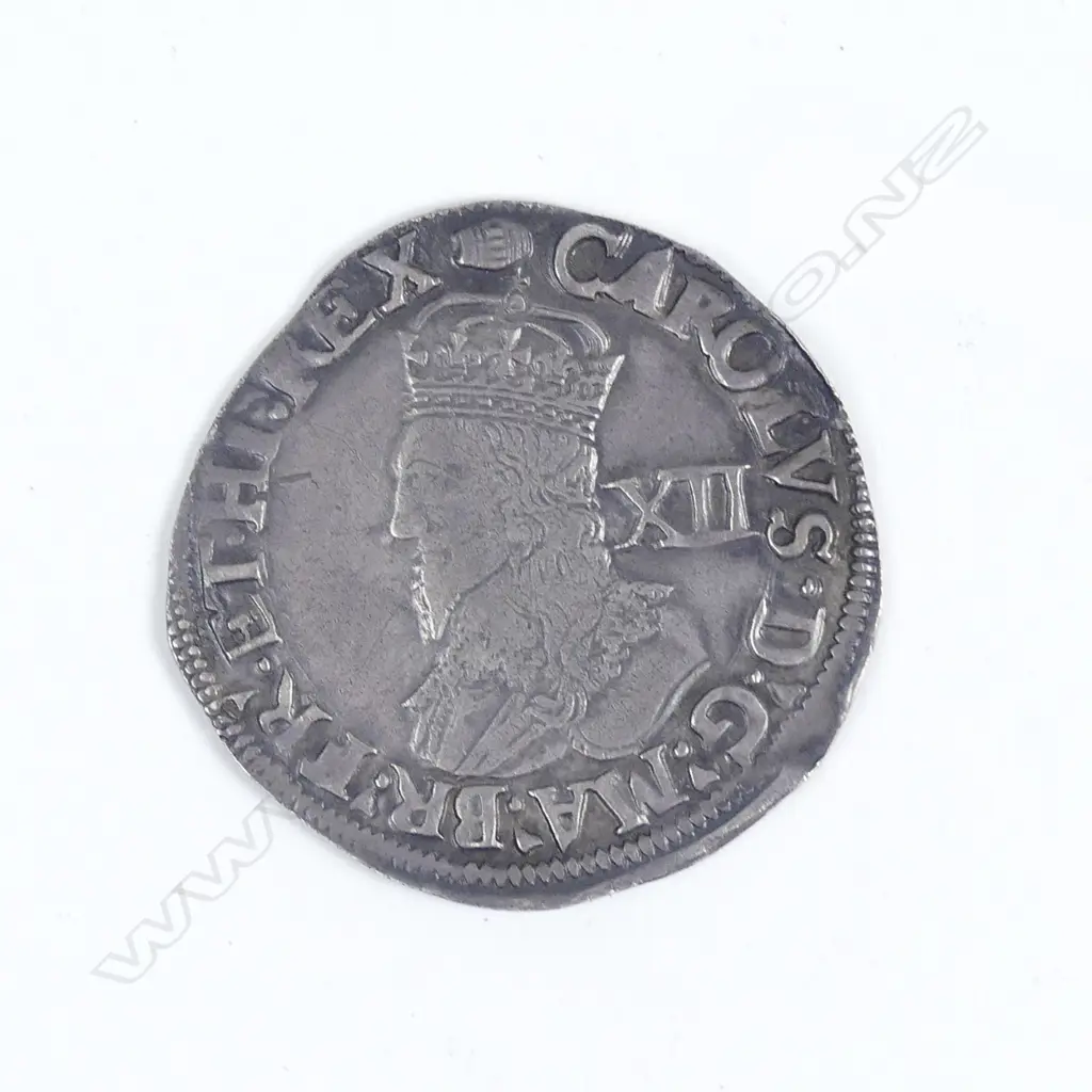 Charles I silver shilling Image 1++