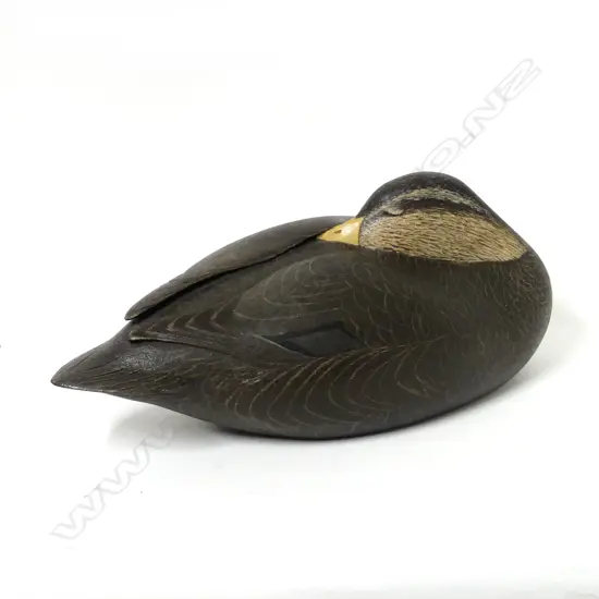 A display duck decoy by Decourcy L Taylor