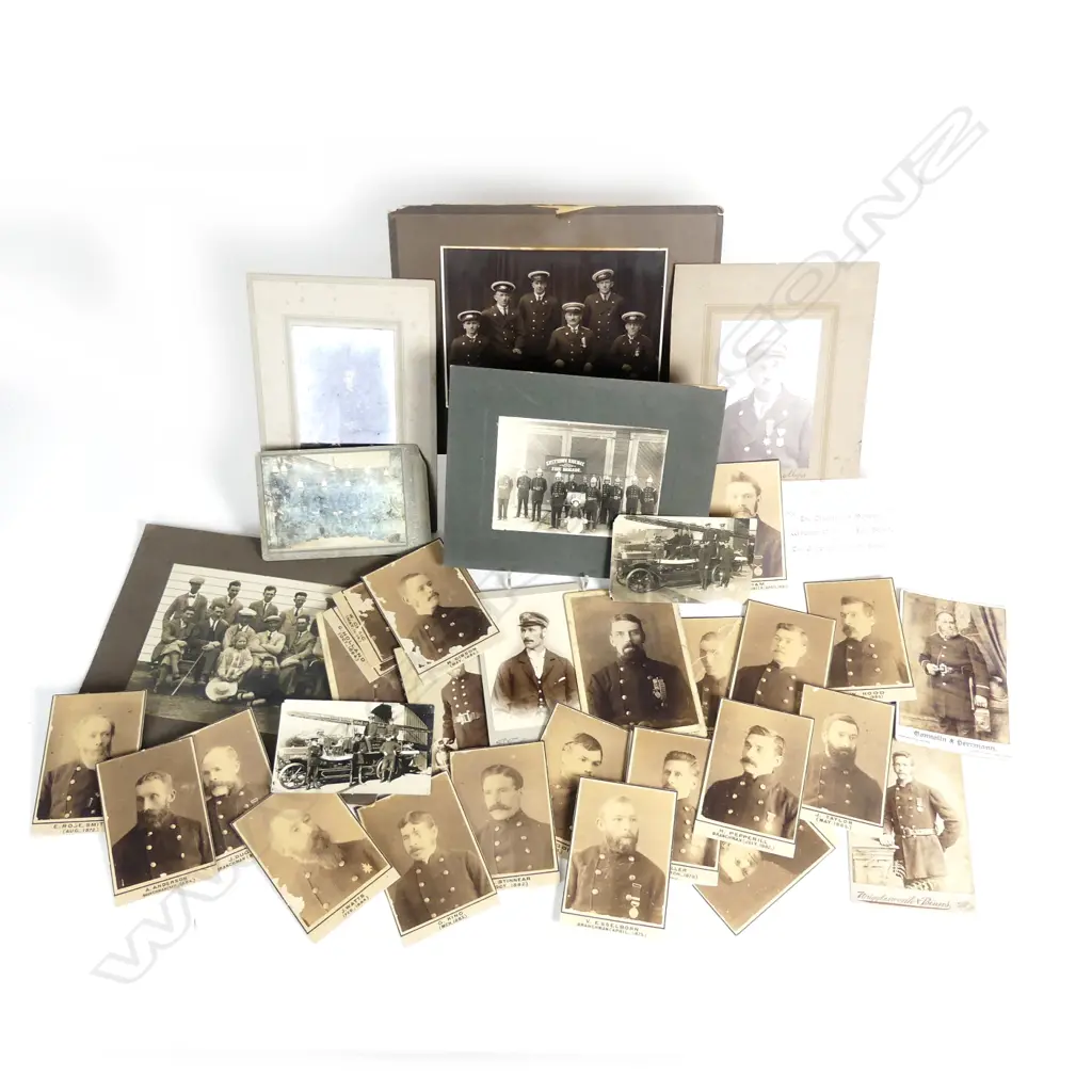 A collection of approximately 35 Fire Brigade photos Image 1++