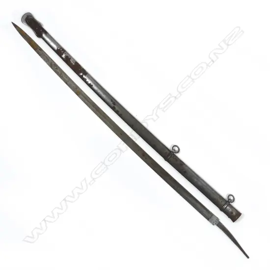 A British Officer’s 1821 pattern sword and scabbard