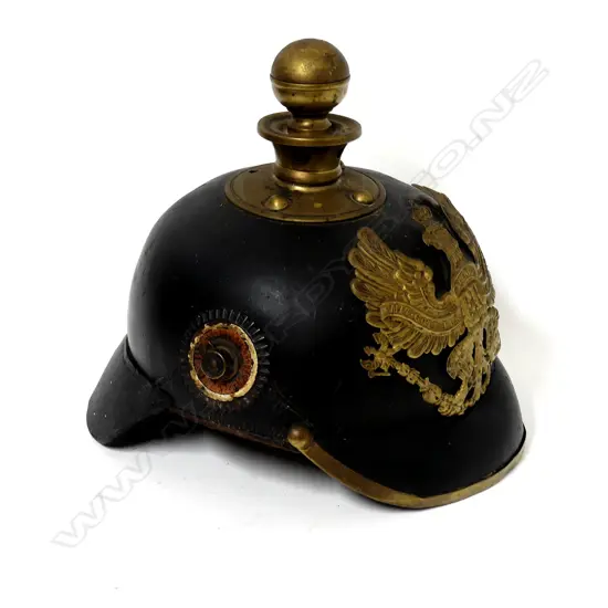 An Imperial German Artillerie kugelhelm