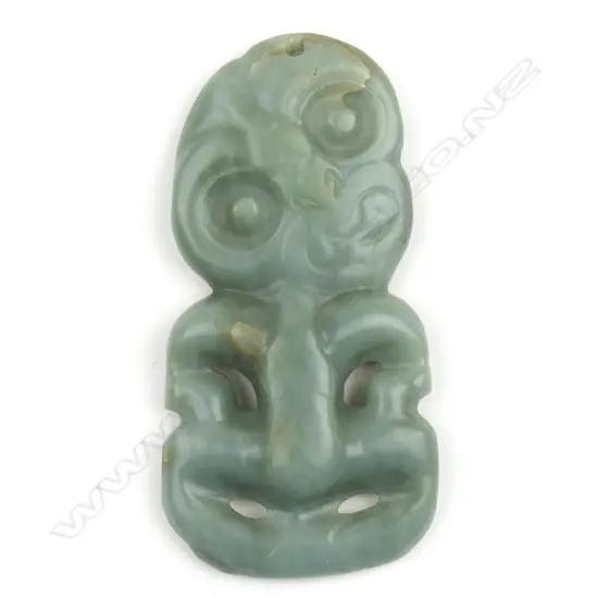 A good pre-European inanga pounamu hei tiki