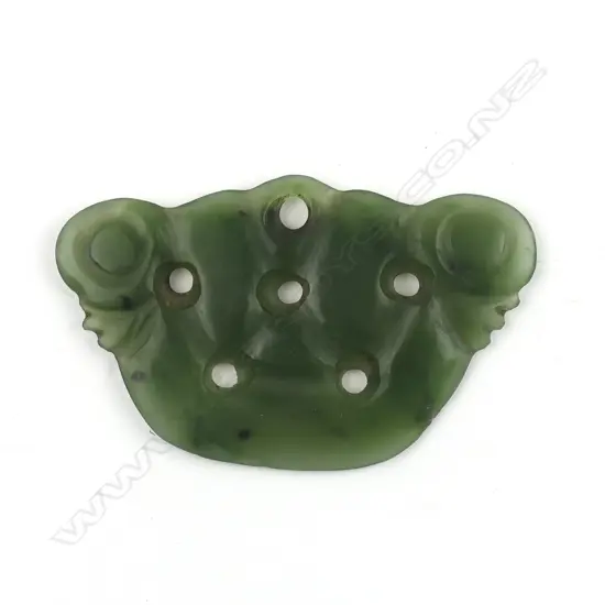 A 19thC kawakawa pounamu pekapeka