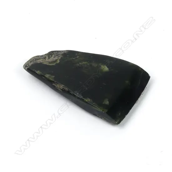 A small pounamu adze blade