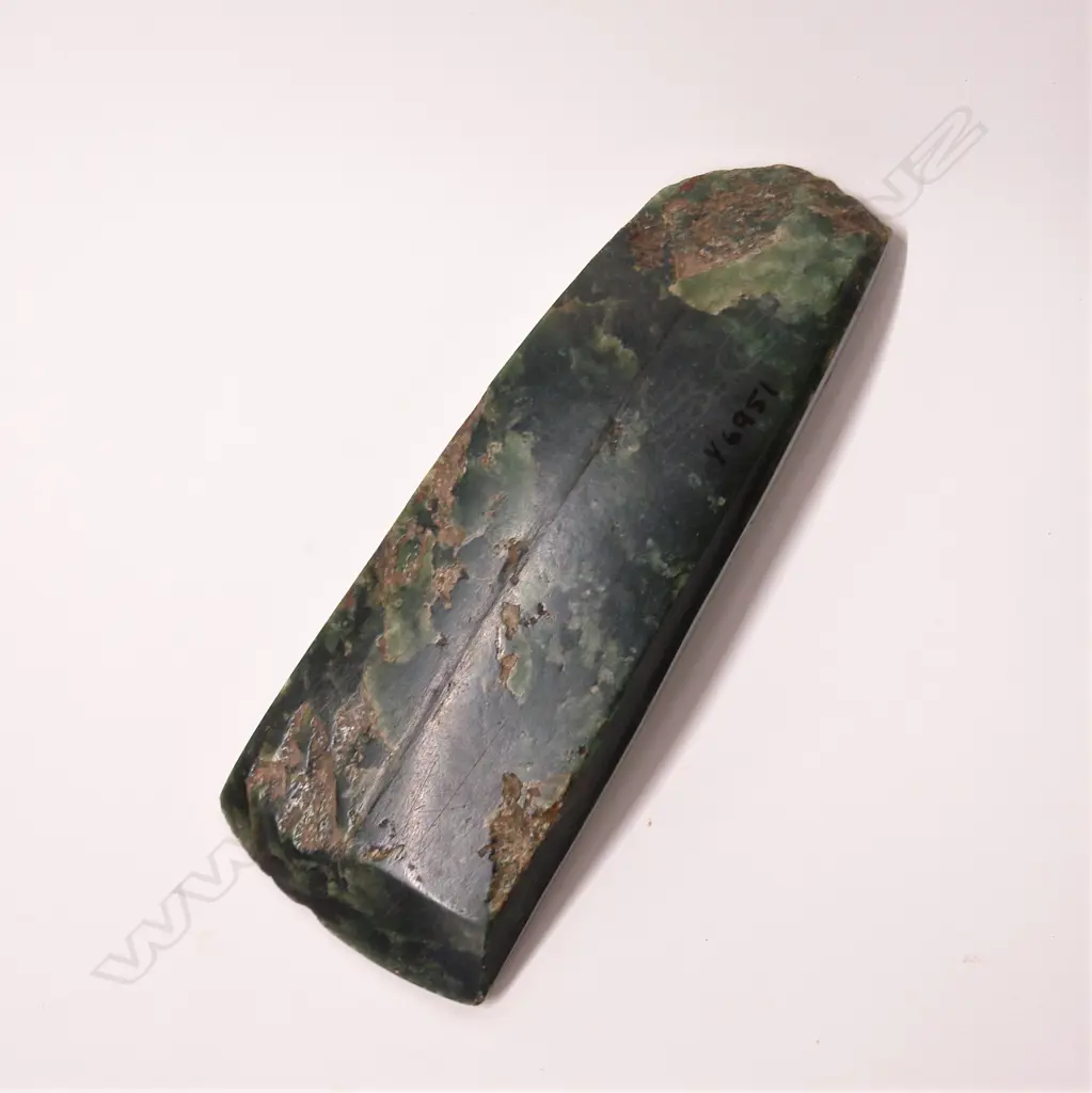A 19thC or earlier toki pounamu Image 1++