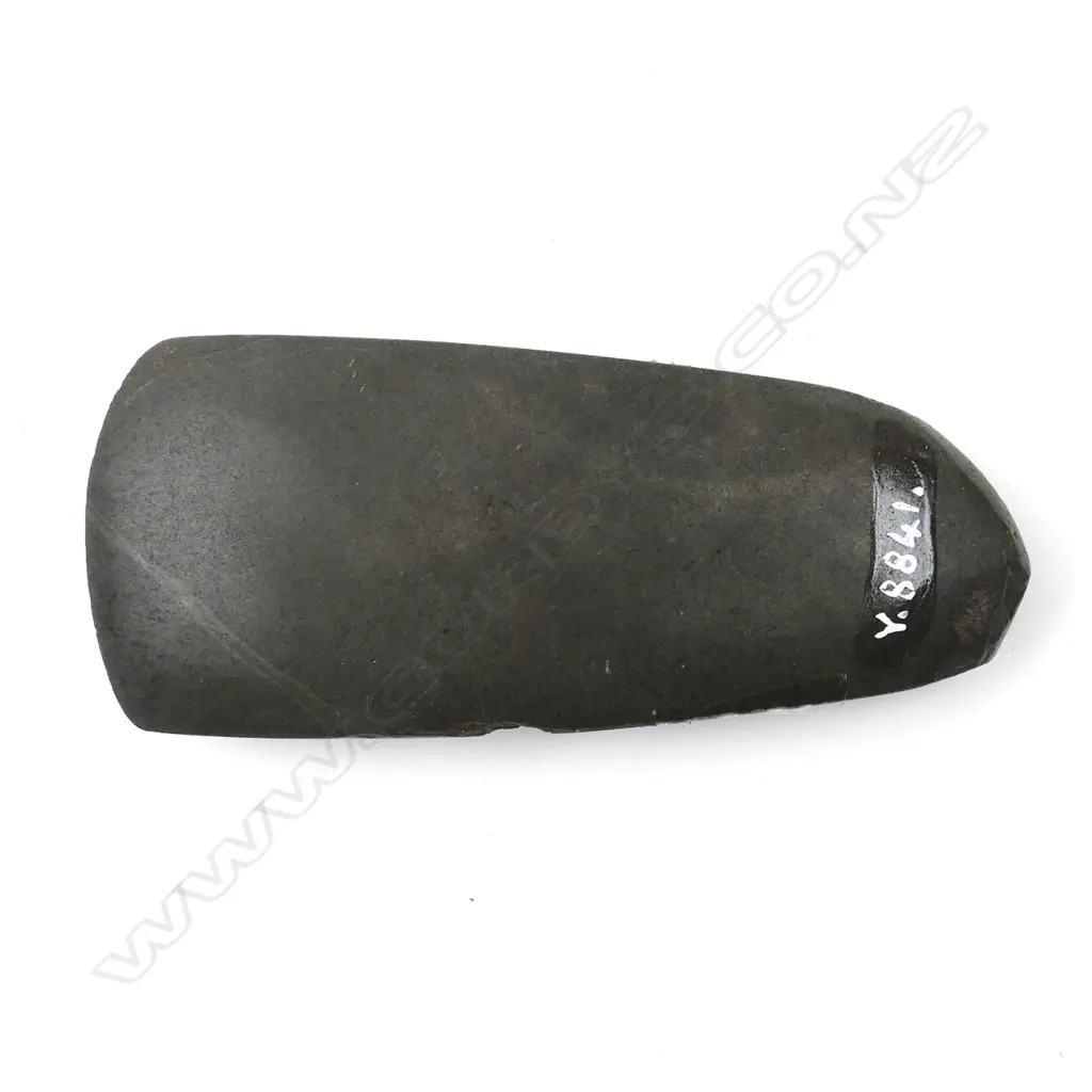 A small argillite adze blade Image 1++