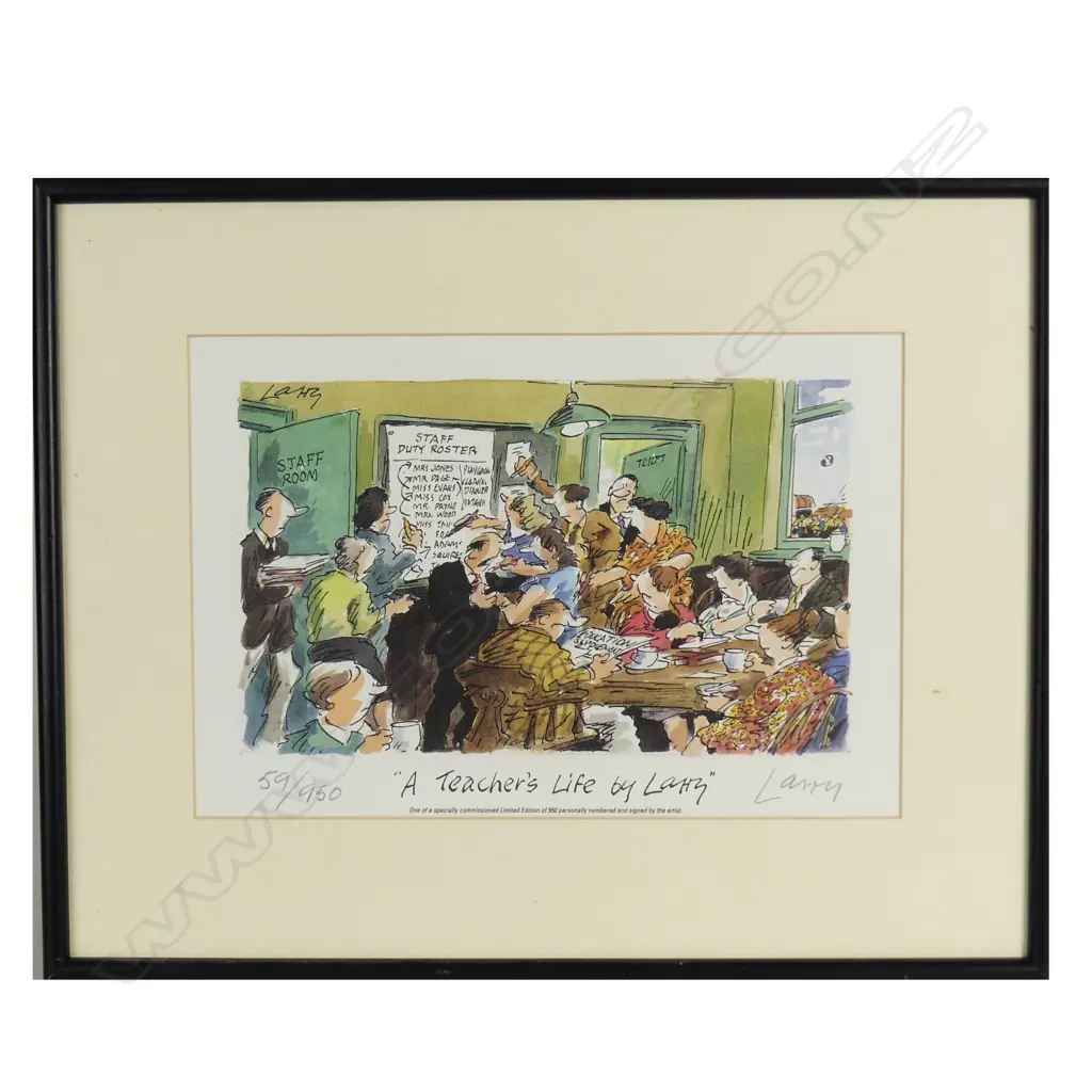 Dylan Horrocks and Chris Slane original cartoons Image 1++