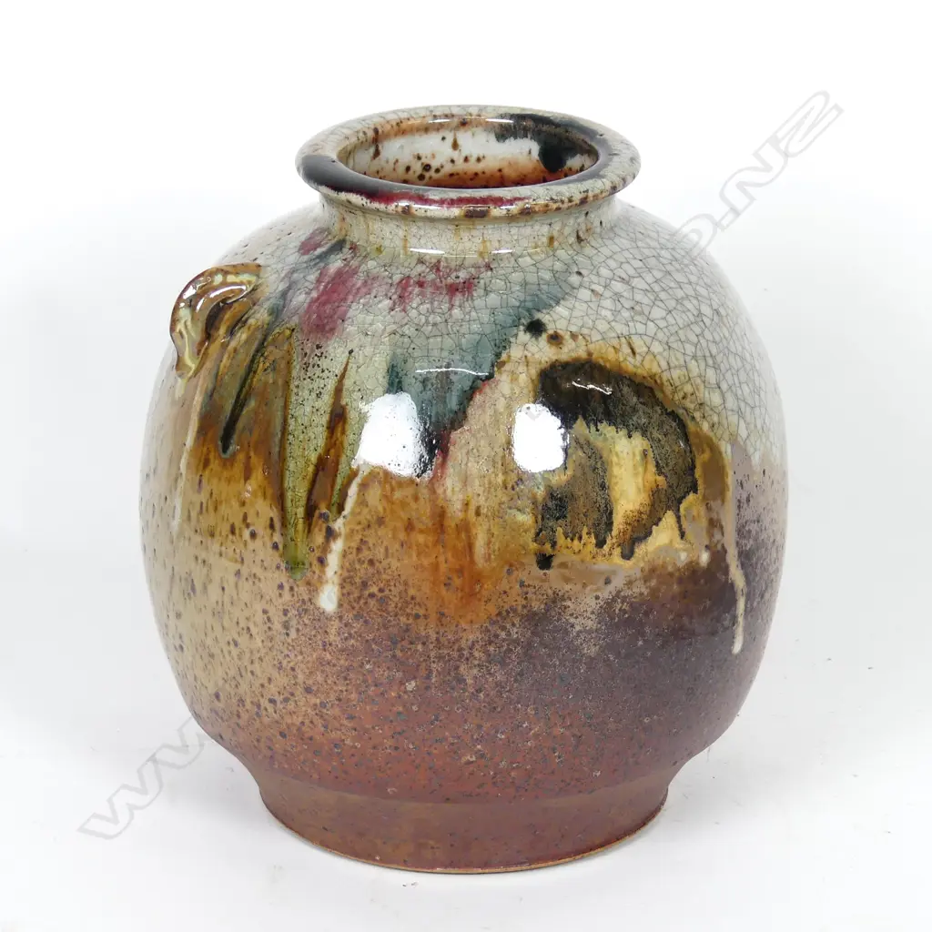 Two Mike O'Donnell Studio Pottery pieces Image 1++