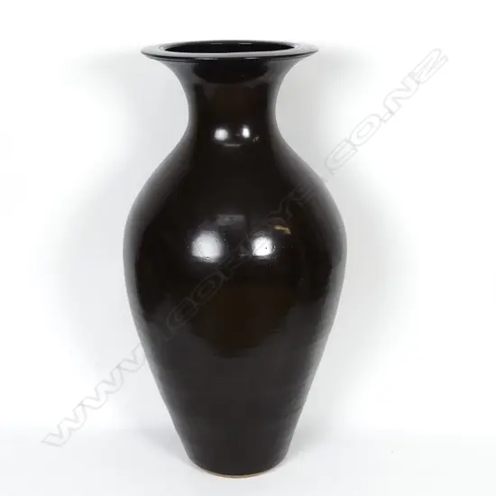Peter Collis large baluster floor vase