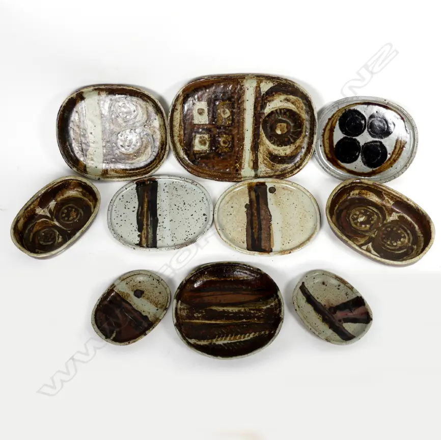 Nine Frank Wright platters Image 1++