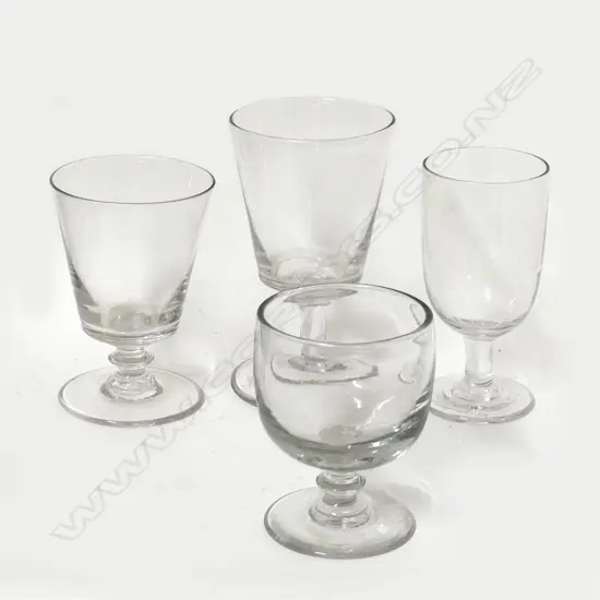 Three Georgian rummers