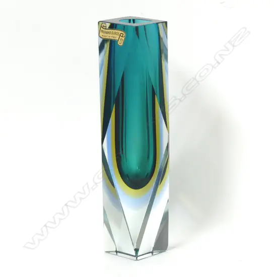 A Murano glass vase