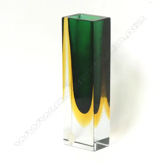 A Murano art glass vase