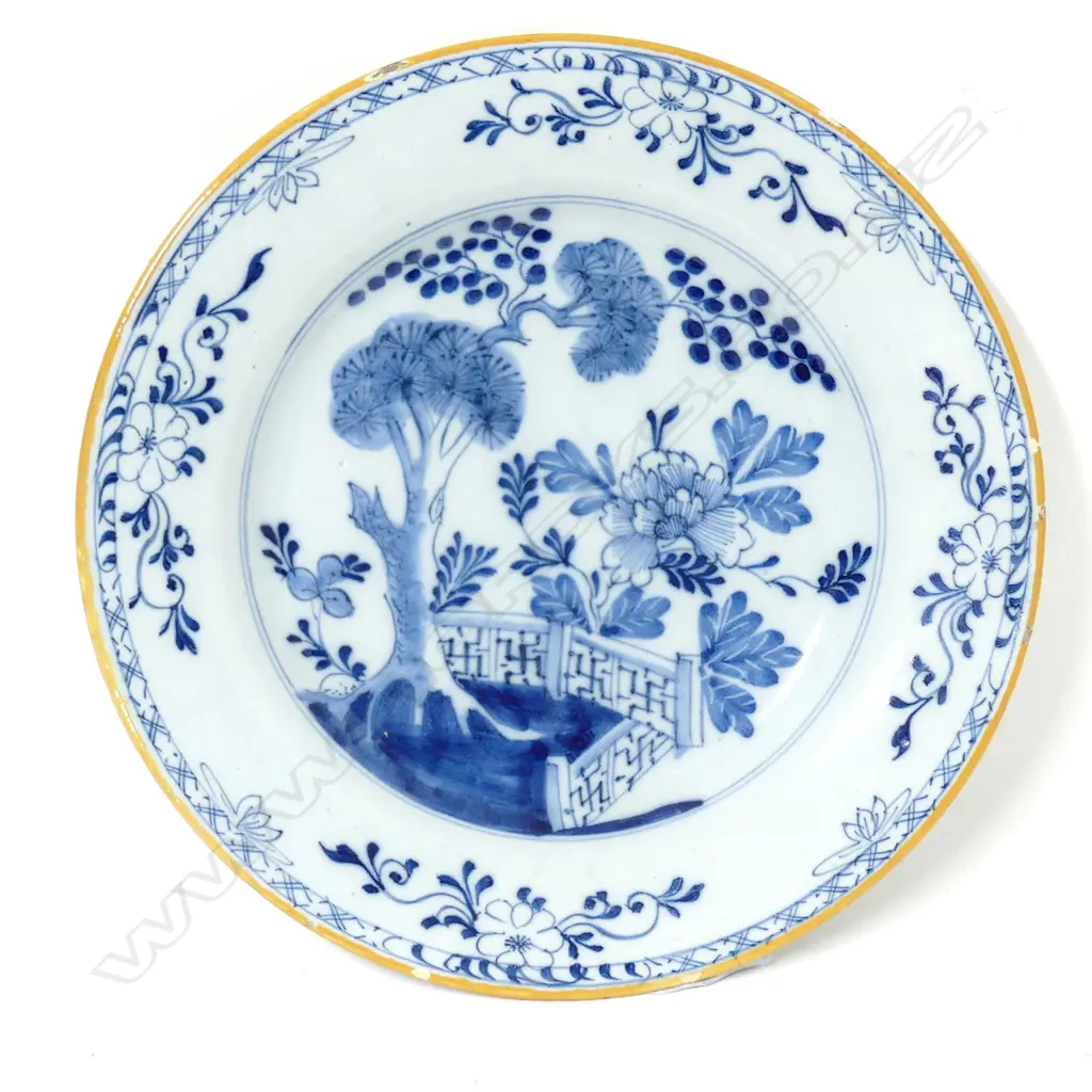 A Delft tin glazed plate Image 1++