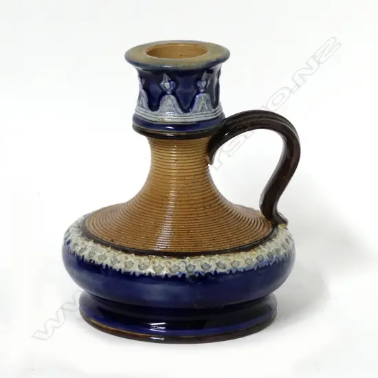 A Doulton Lambeth chamberstick