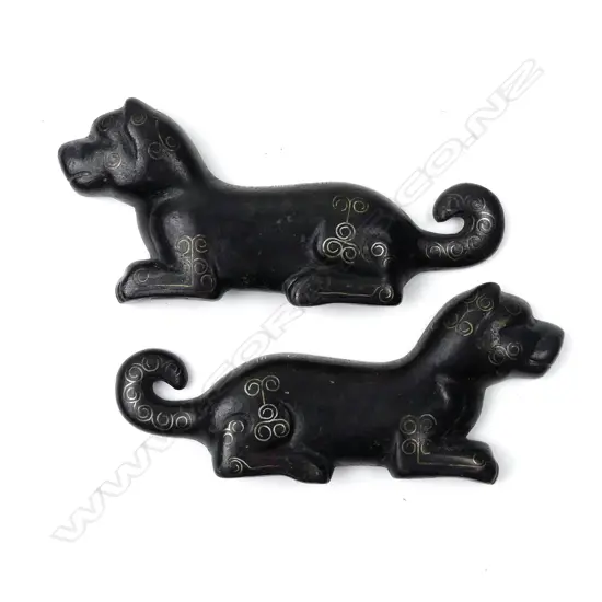 A Chinese Warring States style bronze tiger 'tally'