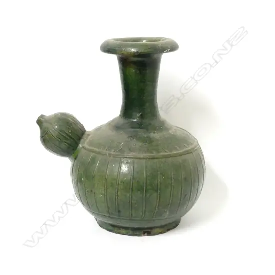 A stoneware kendi