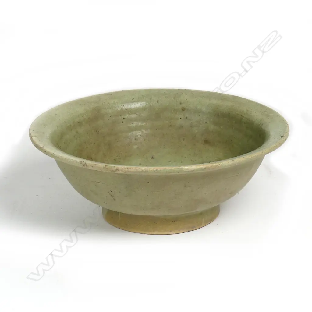A Chinese green lead glazed bowl Image 1++