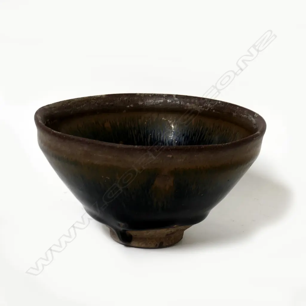 A hare's fur glaze tea bowl Image 1++