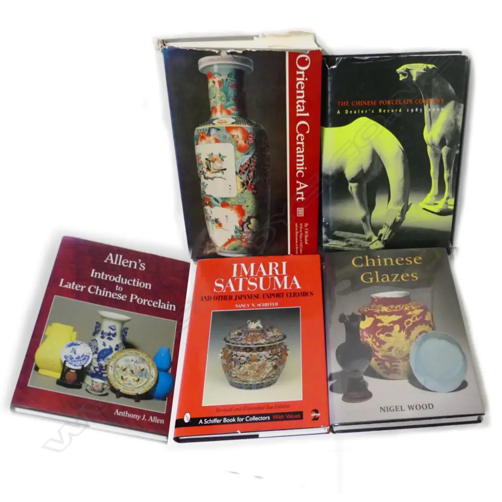 Five books on Oriental ceramics Image 1++
