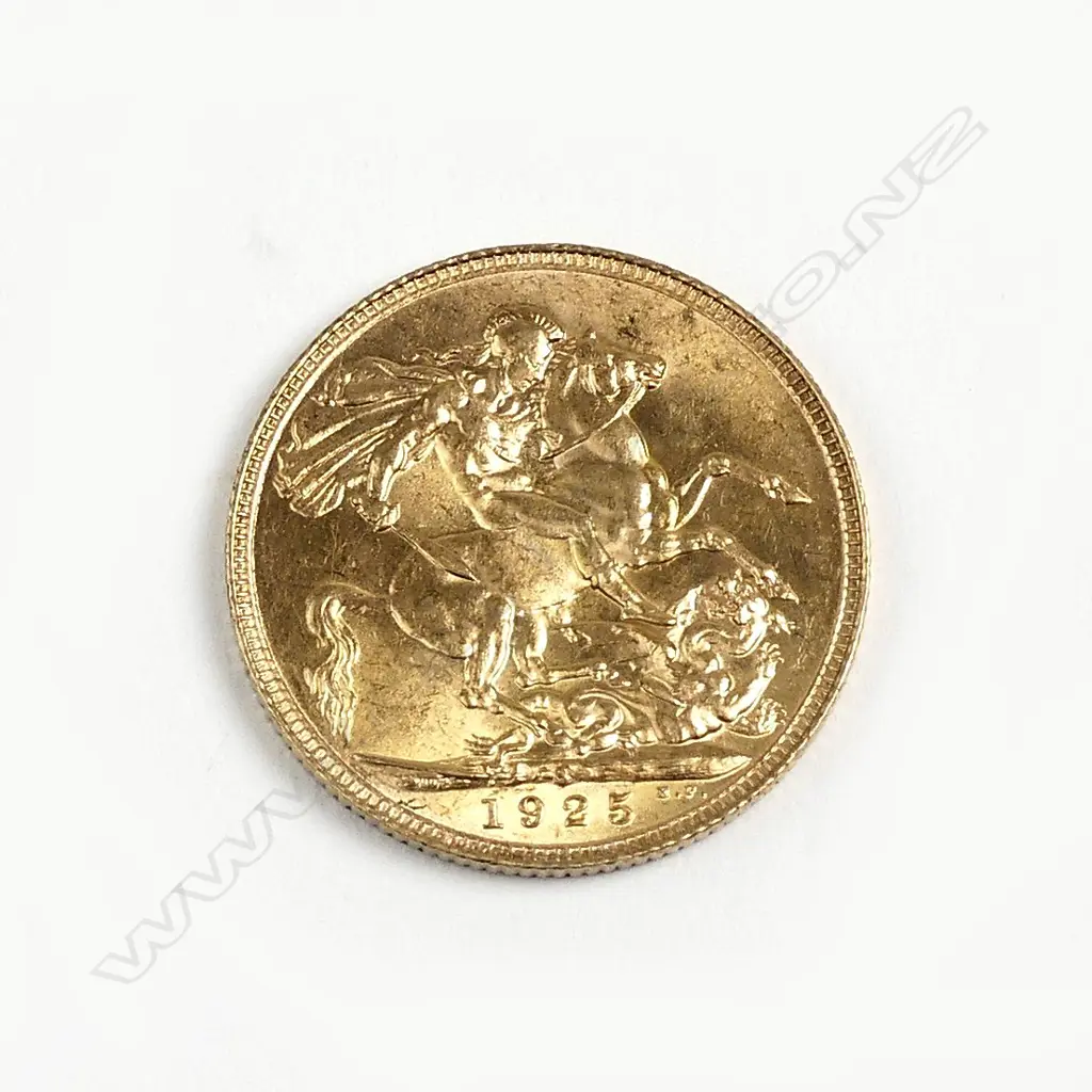A gold sovereign Image 1++